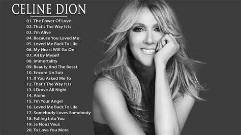 chansons de celine dion|celine dion all songs.